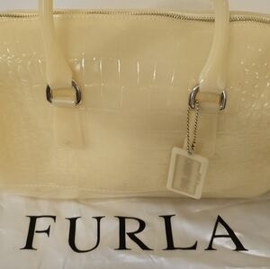 Furla Cream Handbag